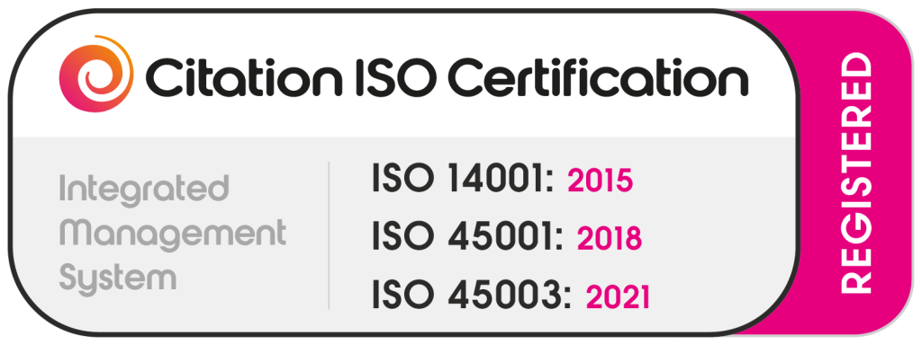 ISO 14001, 45001, 45003 certifications